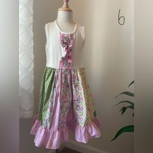 Eleanor Rose twirl bunny dress size 5-6